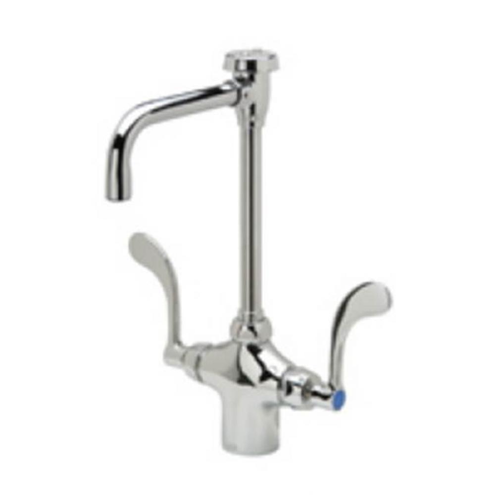 FAUCET, DOUBLE LABORATORY W/ MIXING YOKE & 1.5 GPM LAM
