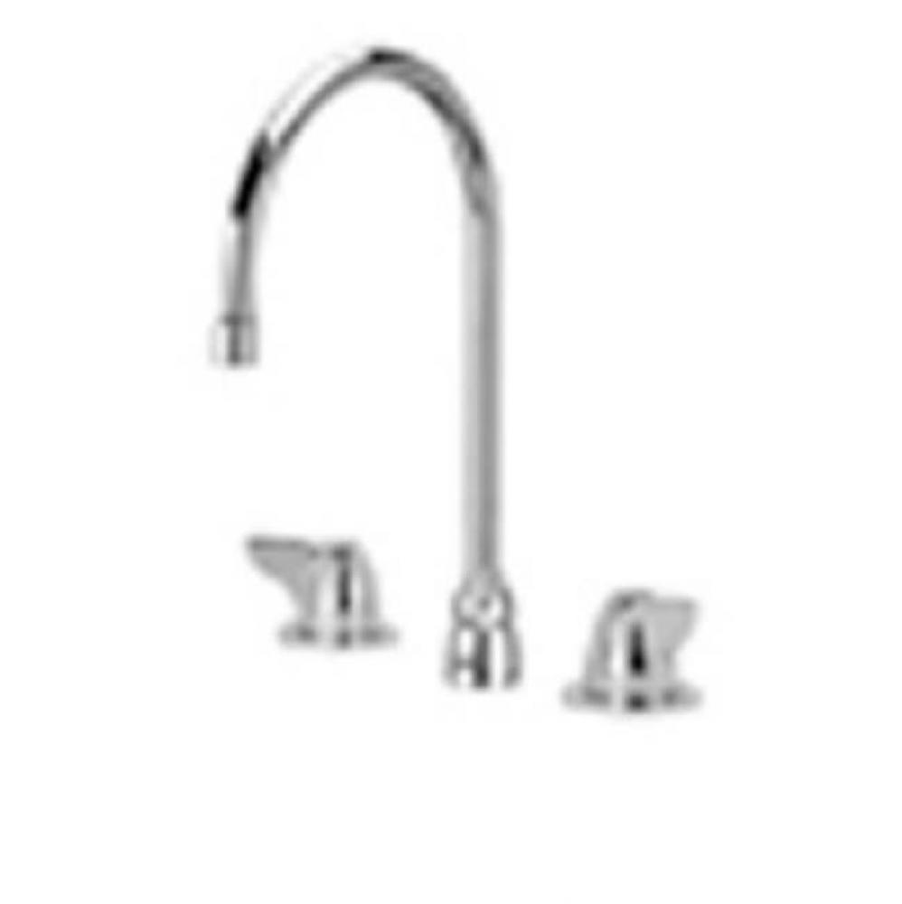 -XL FAUCET, WIDESPREAD FLEX HOSE, 'C' SPOUT '1' '2.0 FLOW CONTROL LEAD FR