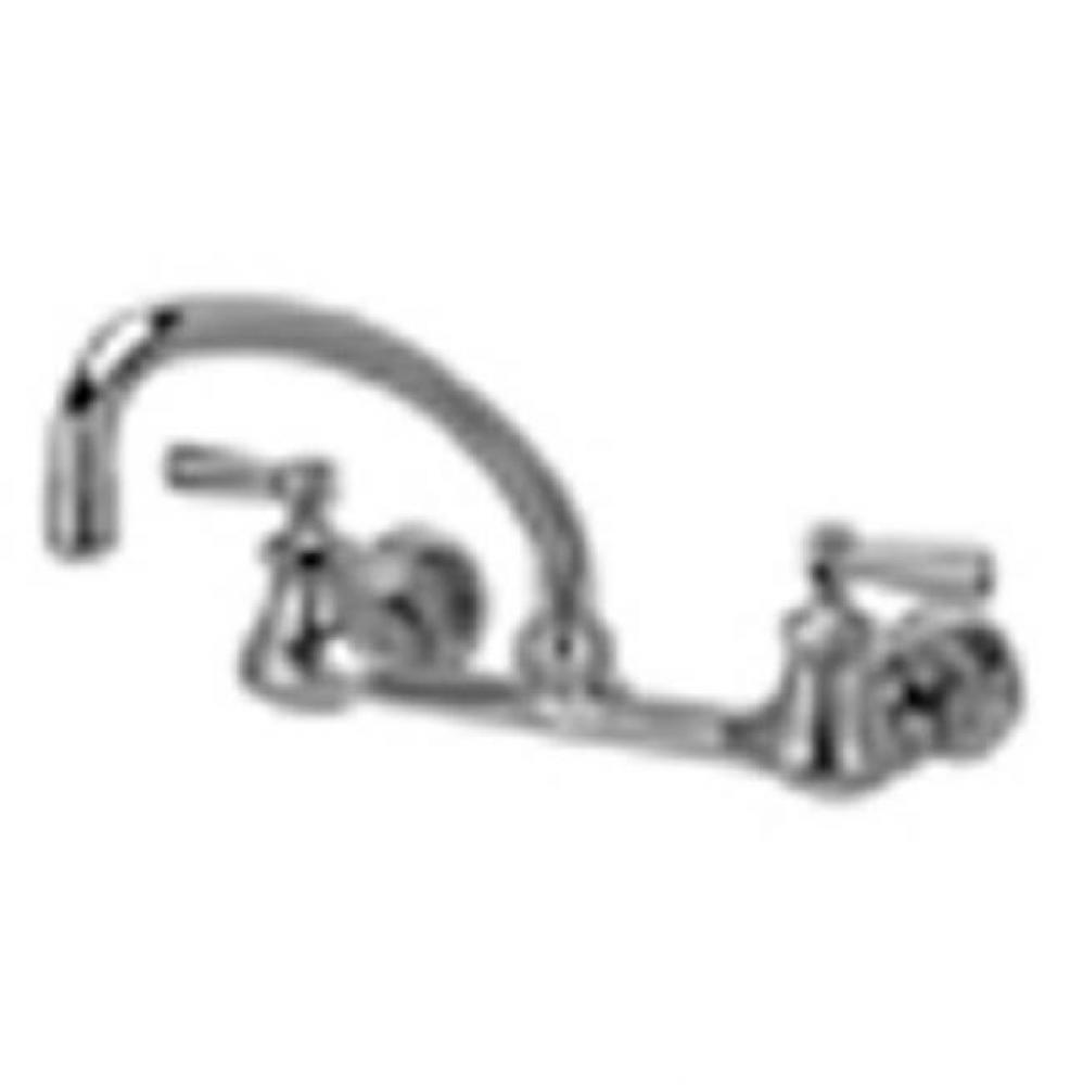 LEAD FREE FAUCET, 8'' TOP HANDLE SERVICE SINK 'J', '1' '2F&apos