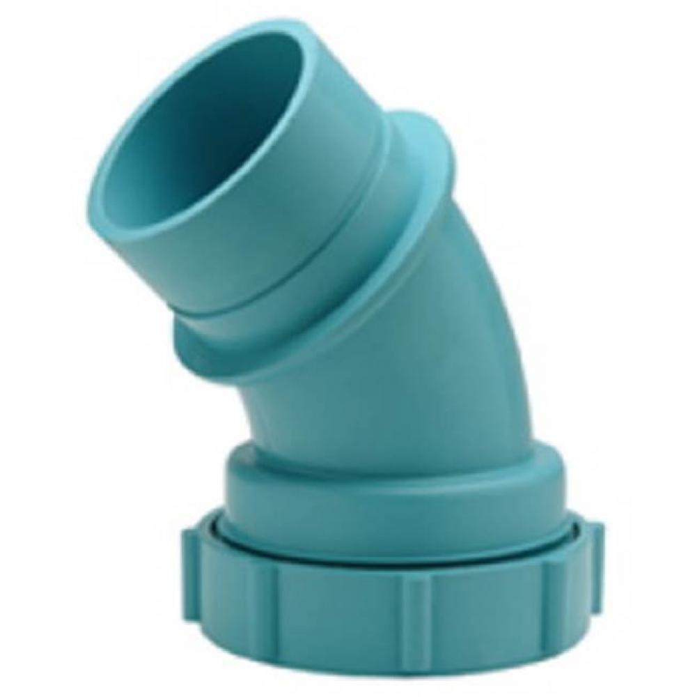 Z9A-E45S-112 PP 1-1/2'' Thrd X Spgt 45deg. Elbow and Locknuts (MM) P.N. 3132500016