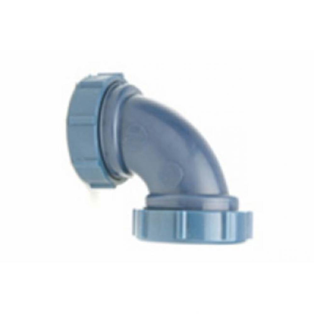 2'' PVDF 90 ELBOW W/ STAB-LOCK SEAL