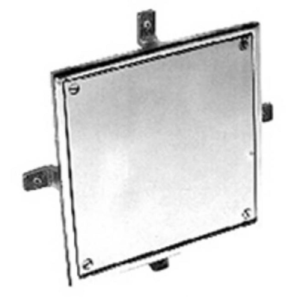 ZANB1460 Pol Nickel Bronze 10'' Sq. Wall Access Panel w/S.S. Cover