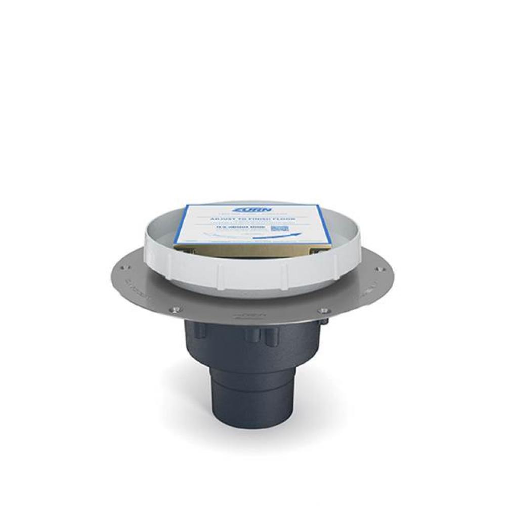 ZN415 EZ1 Pol Nic Brz 6'' Sq Rough-In Adpter Assy w/VP Screws PN 3179570022-VP