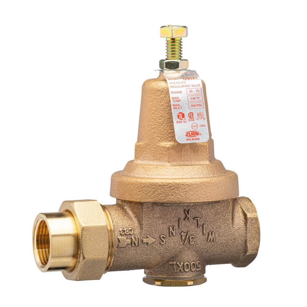Pressure Reducing Valve, Lead-Free, FNPT Union x FNPT