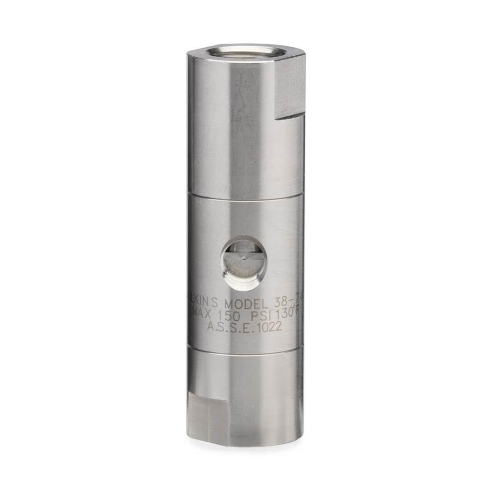 Dual Check w/Atmospheric Vent, 3/8'' FNPT x 3/8'' FNPT, Vending Machine Applic