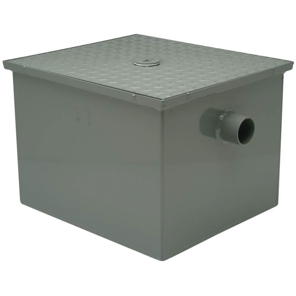 GT2700 15-GPM 2'' NH Grease Trap w/Flow Control