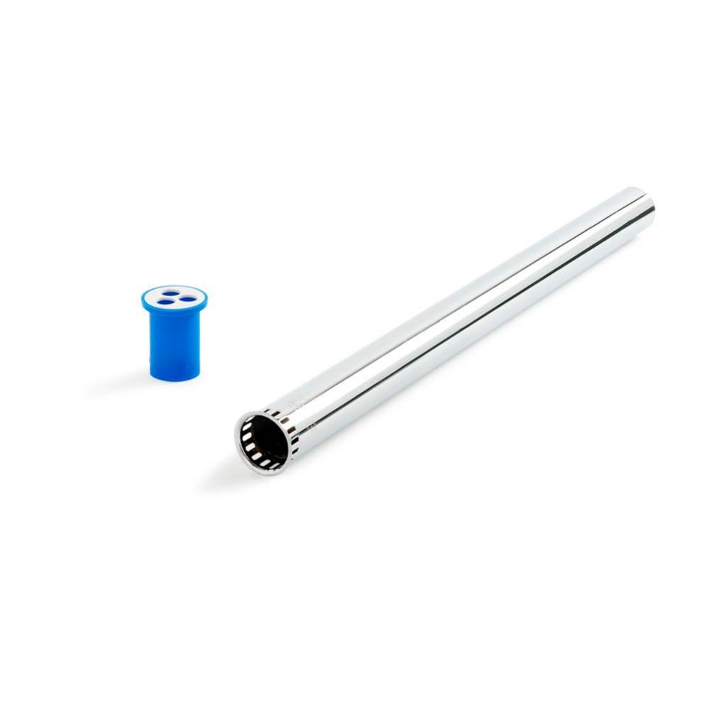 1 1/2'' X  21'' FLUSH TUBE/VACUUM BREAKER L/NUT -CP