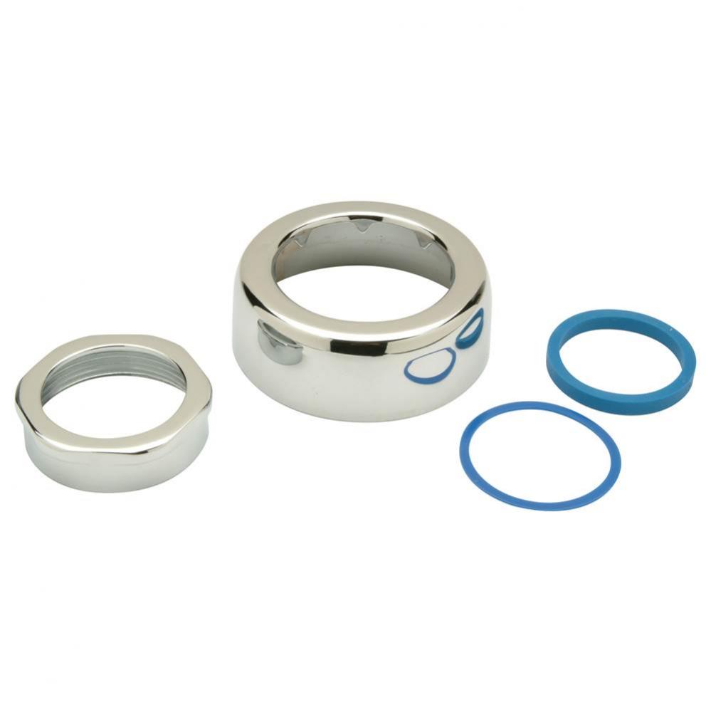 1-1/2'' SPUD ESCUTCHEON AND COUPLING ASSEMBLY