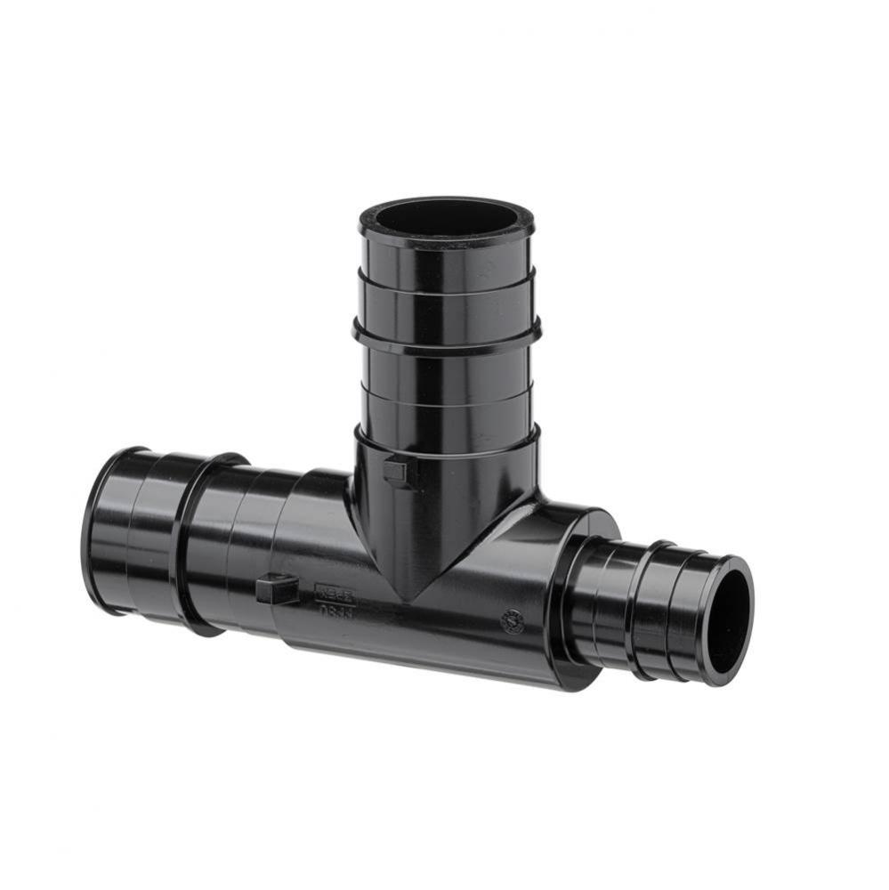 F1960 Expansion CR Polymer TEE - 1-1/2'' EX PEX X 1'' EX PEX X 1-1/2'&apo