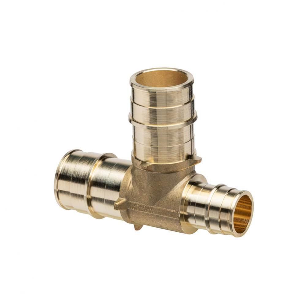 F1960 Expansion XL Brass TEE  - 1-1/2'' EX PEX x 1'' EX PEX x 1-1/2'&apos