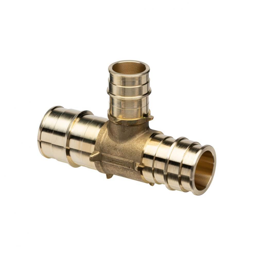 F1960 Expansion XL Brass TEE  - 1-1/2'' EX PEX x 1-1/4'' EX PEX x 1'&apos