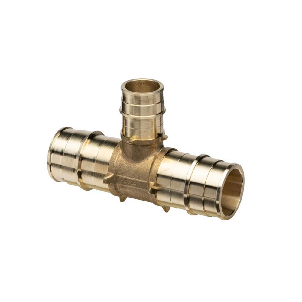 F1960 Expansion XL Brass TEE  - 1-1/2'' EX PEX x 1-1/2'' EX PEX x 1'&apos