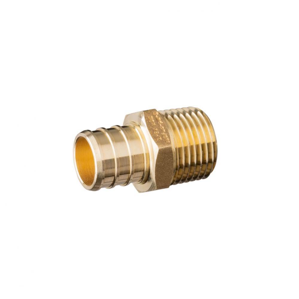 XL Brass Male Adapter - 3/4'' Barb x 1/2'' MPT