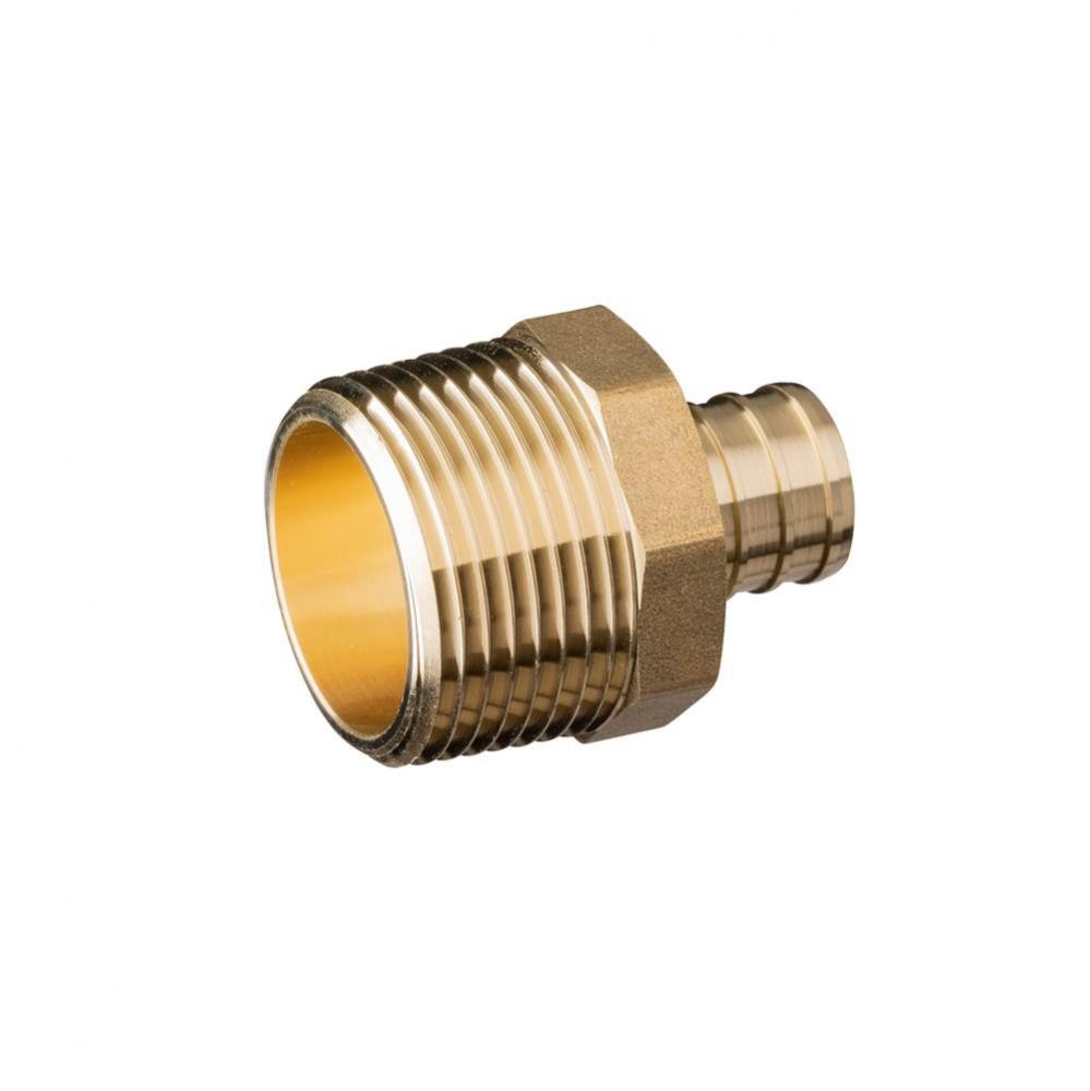 XL Brass Male Adapter - 3/4'' Barb x 1'' MPT