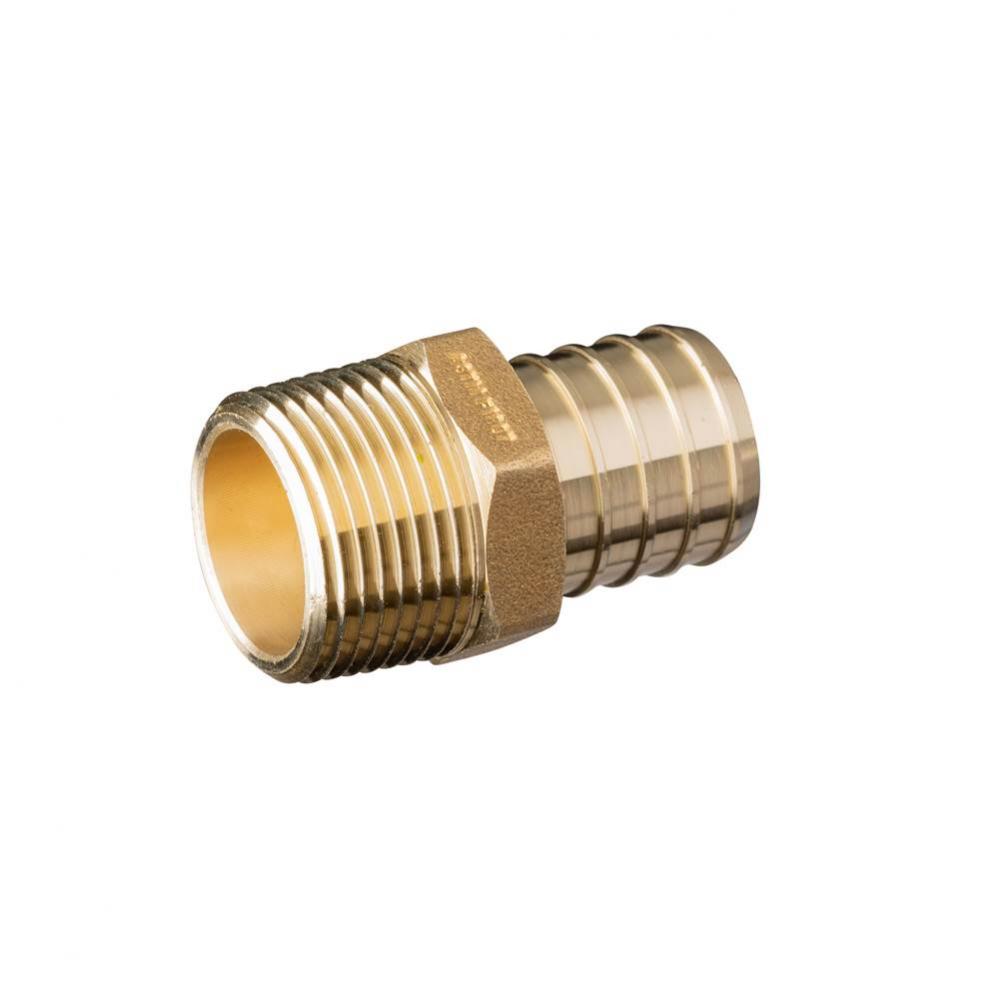 XL Brass Male Adapter - 1'' Barb x 3/4'' MPT