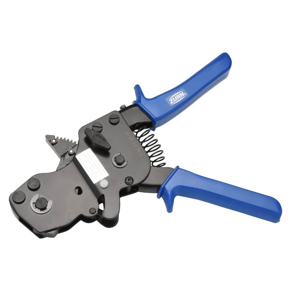 Ratcheting Crimp Ring Tool For Stainless Steel Non-Slip QSSRPG_X Crimp Rings