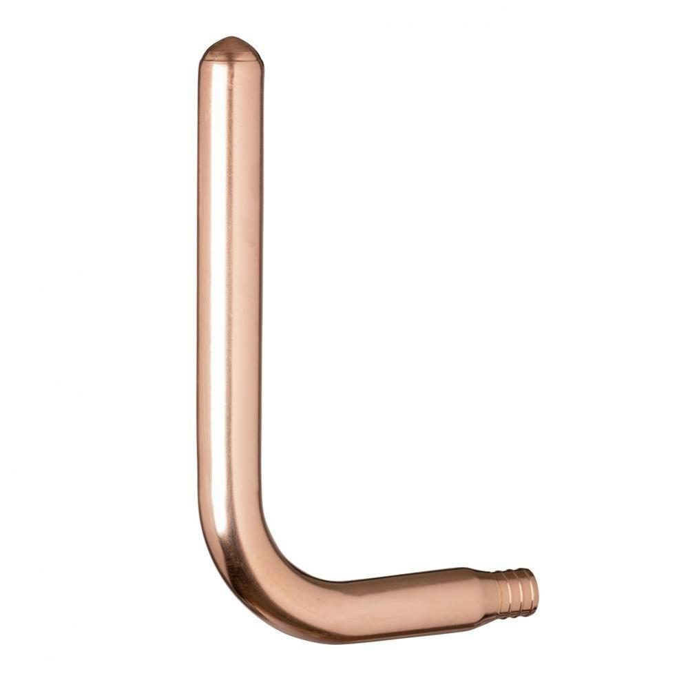 Stubout Elbow 8'' - 3/4'' Barb x 3/4'' Nominal