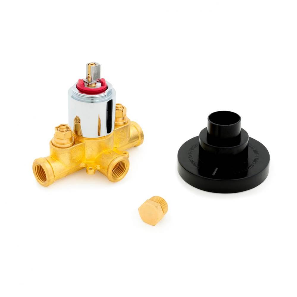 (K) SHOWER VALVE W/ SERVICE STOPS