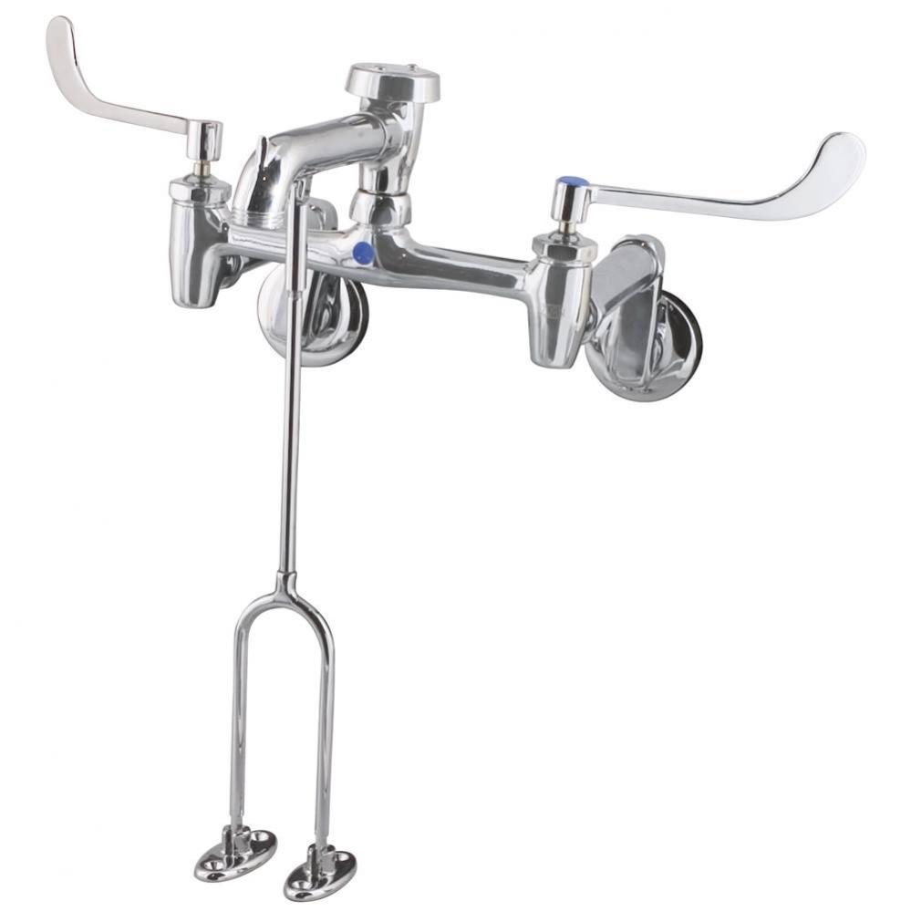 EXPOSED FLUSH VALVE W/BWN W/Z843 FAUCET