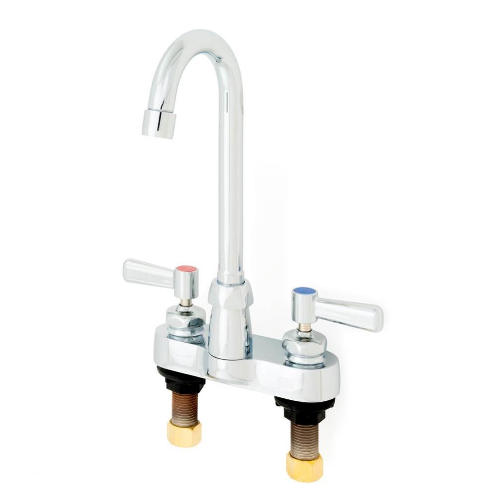 -XL CENTERSET W/ 3-1/2''GOOSENECK SPOUT&2-1/2'' LEVER HANDLES
