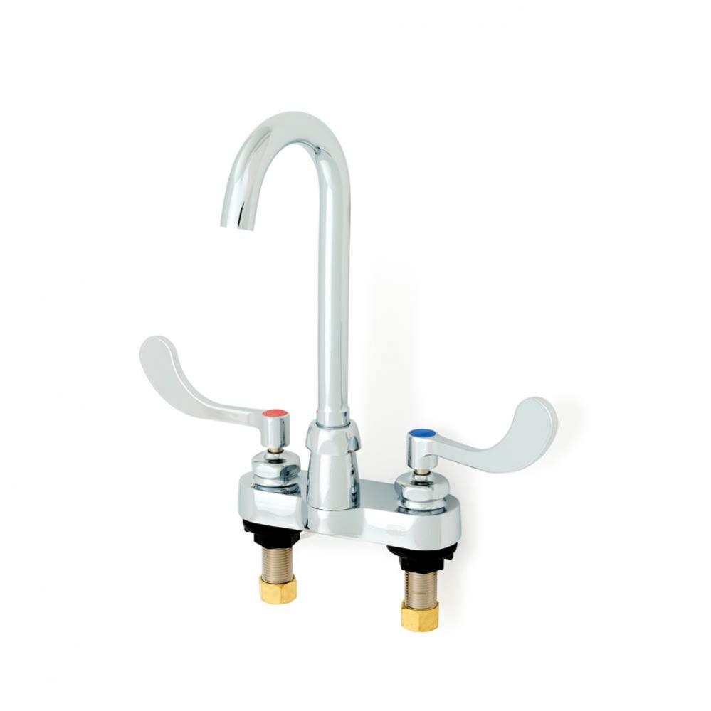 4'' CENTERSET GOOSENECK FAUCET W/0.5 FLOW CONTROL