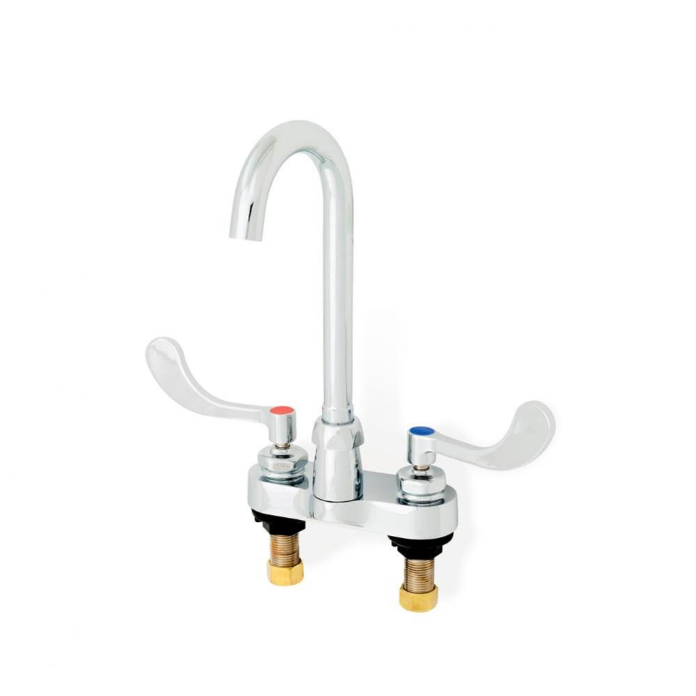-XL FAUCET (NSF), 4'' CENTERSET GN, 'A', '4' FLOW CONTROL