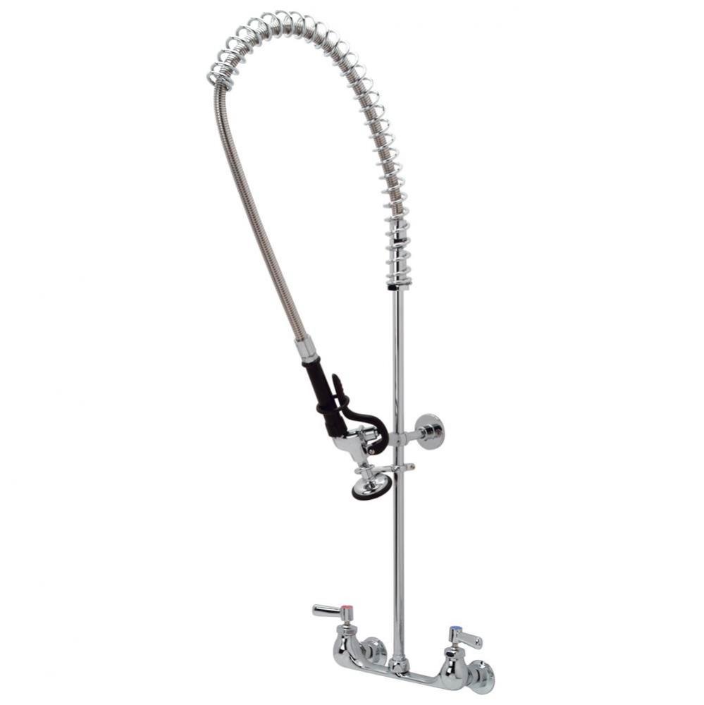 FAUCET (XL), PRE-RINSE W/ CHECK STOP & LEVER HANDLES