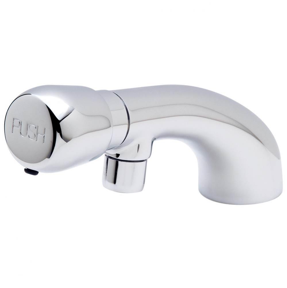 FAUCET (XL), SINGLE BASIN METERING, FRONT PUSH