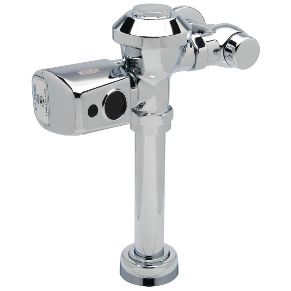 AquaFlush® Plus PL ZER Exposed Sensor Diaphragm Flush Valve with Metal Cover in Chrome