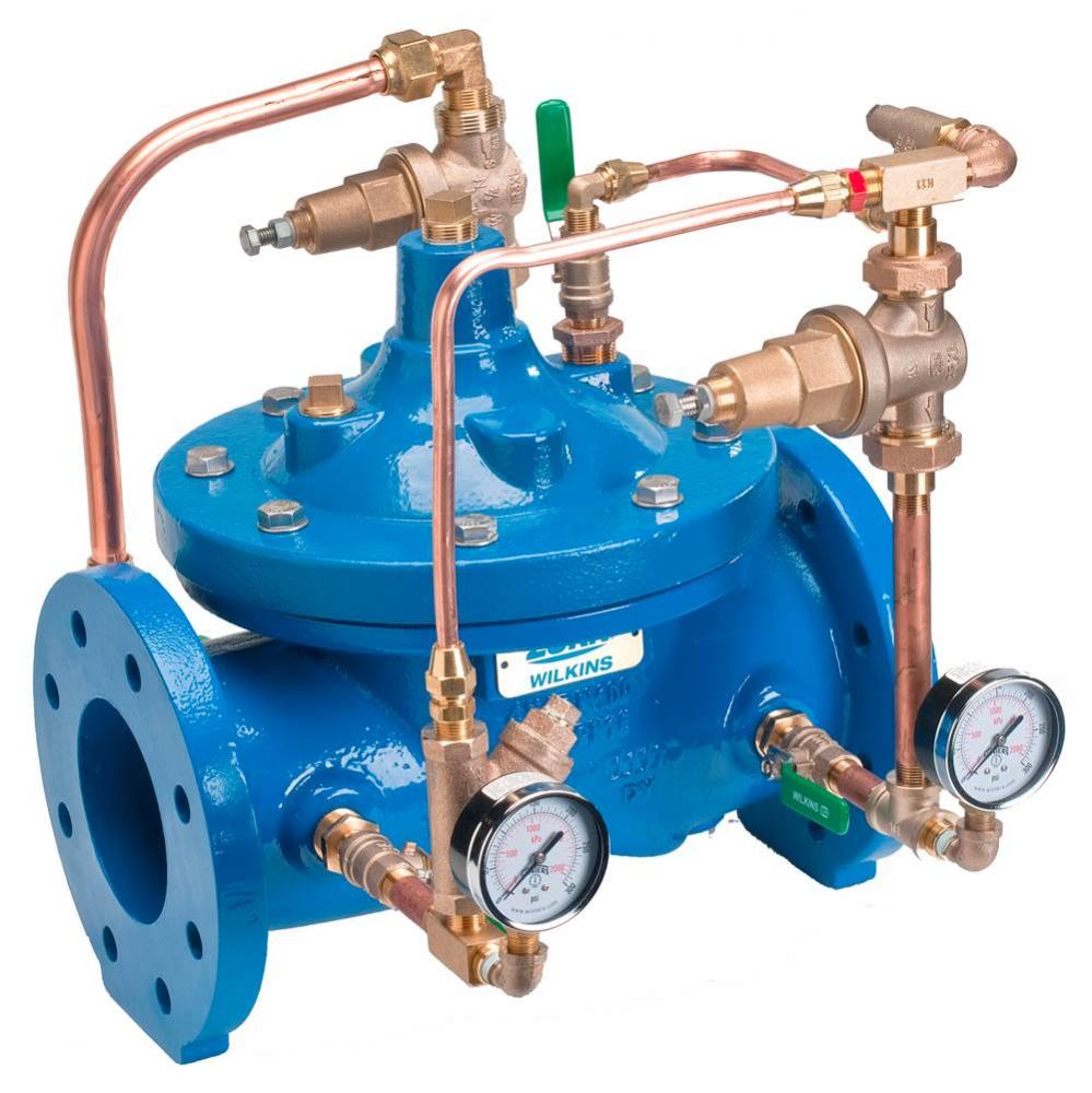 Pressure Reducing Valve, 150#, Flanged x Flanged, Low Flow By-Pass