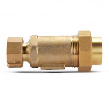 Zurn Industries 1UFMX1UF-700XL - Dual Check Valve, Lead-Free, Union Female Meter x Union FNPT