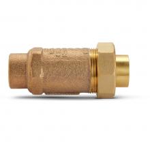 Zurn Industries 34UFX34F-700 - Dual Check Valve, Union FNPT x FNPT