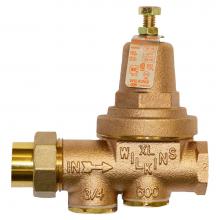 Zurn Industries 112-600XLHR - Pressure Reducing Valve, Lead-Free, FNPT Union x FNPT, Hi Pressure 75-125 psi, Set 85 psi