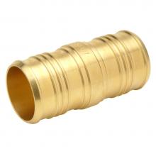 Zurn Industries QQC65GX - XL Brass Coupling - 1-1/4''  Barb x 1'' Barb