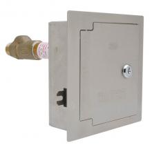 Zurn Industries Z1320-CXL-6 - Z1320-CXL, Chrome-Plt. Br. Encased Non-Freeze LeadFree Wall Hydrant, 6'' Wall