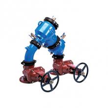 Zurn Industries 212-450 - Double Check Valve Assy, Lead-Free, N-Pattern, Flanged NRS x Flanged NRS