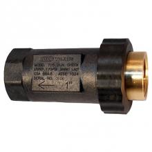 Zurn Industries 34UFX34F-705 - Dual Check Valve, Lead-Free, Union FNPT x FNPT