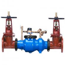 Zurn Industries 6-350ADALOSY - Double Check Detector Assy, Grooved Body, Grooved OSY x Grooved OSY, Less Inlet Gate Valve