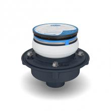 Zurn Industries EZ1-PV3-R8 - EZ1 8'' Rd Nickel Bronze Top w/  3''x4'' PVC Solvent Weld Outlet