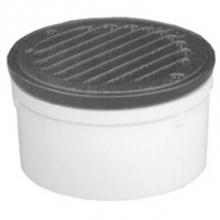 Zurn Industries FD2220-PV3-NT - FD2220 3'' PVC Medium Duty Nickel Floor Drain