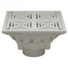 Zurn Industries FD2283-PV3 - FD2283 3'' PVC Decorative Floor Drain