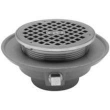 Zurn Industries FD2322-NH3 - DISCONTINUED FD2322 3'' NO-HUB ADJUSTABLE FLOOR DRAIN
