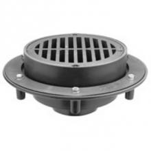 Zurn Industries FD2360-PVC - FD2360 3 X 4 PVC Large Capacity Floor Drain