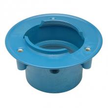 Zurn Industries LC-P4S - PVC Drain Body-4'' Solvent Weld w/ 1/2'' Trap Primer Plug