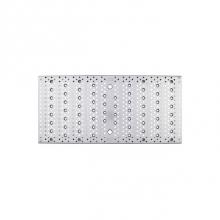 Zurn Industries P12-PGR - 12'' x 24'' Galv Steel Reinforced Perforated Raised Tread Grate - P.N. 300572G