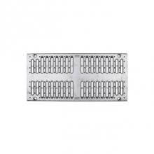 Zurn Industries P12-RFGC - 12'' x 24'' Galvanized Steel Reinforced Slotted Class C Grate - P.N. 302814001