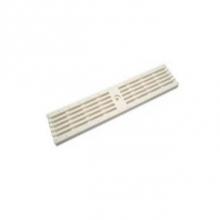 Zurn Industries P4-HPP-WHITE - 4'' x 20'' Polypropylene 4'' White Heel Proof Class A Grate - P.N. 6