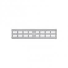 Zurn Industries P4-HPP - (K)4'' x 20'' Polypropylene 4'' Silver Heel Proof Class A Grate - P.