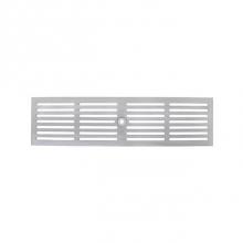 Zurn Industries P6-HPS - (CEK)6'' x 20'' Stainless Steel Heel Proof Slotted Class A Grate - P.N. 315071
