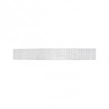 Zurn Industries P6-SC - 6'' x 40'' Stainless Steel Fabricated Solid Cover w/ Dimples No Reinforcements